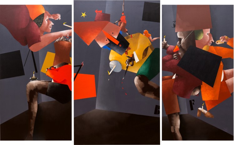 Il ballo dei filosofi esposizione origami